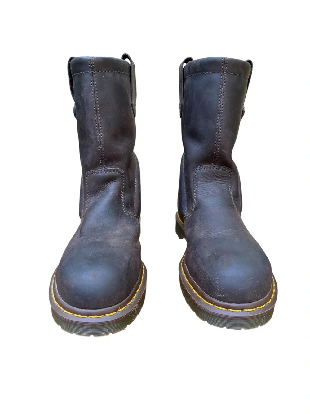 Dr. Martens Slip On Steel Toe Work Boots Size 10